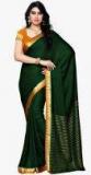 Mimosa Green Striped Saree Women