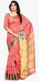 Mimosa Peach Embroidered Saree Women