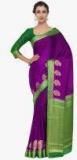 Mimosa Purple Woven Design Saree Women