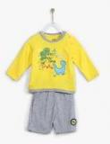 Mini Klub Yellow Short Set Boys