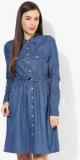 Miss Bennett London Denim Shift Dress Women