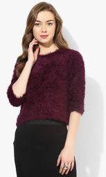 Miss Bennett London Eyelash Jumper Women