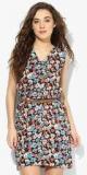 Miss Bennett London Floral Printed Dress With Belt Women