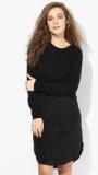 Miss Bennett London Woven Hem Jumper Dress Women