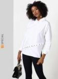 Miss Bennett White Embellished Top Women