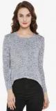 Miss Chase Grey Self Pattern Blouse Men