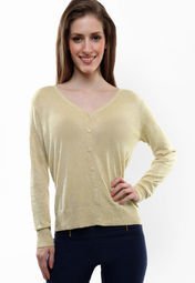 Miss Chase Nude Solid Sweater Women