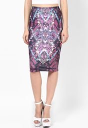 Miss Selfridge Mul Lone Star Pencil Skirt Women