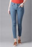 Moda Rapido Blue Mid Rise Skinny Fit Jeans women