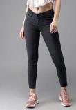 Moda Rapido Grey Mid Rise Skinny Fit Jeans women