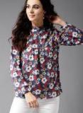 Moda Rapido Multi Printed Regular Top Women