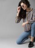 Moda Rapido Multicoloured Striped Top Women