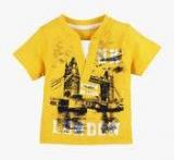 Mom&me Yellow T Shirt Boys