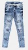 Monte Carlo Blue Mid Rise Jeans Girls