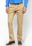 Monte Carlo Khaki Solid Chinos Men