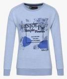 Monte Carlo Light Blue Sweatshirt Girls