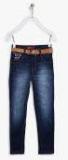 Monte Carlo Navy Blue Regular Fit Jeans Boys