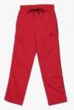 Monte Carlo Red Straight Fit Track Bottom Girls