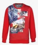 Monte Carlo Red Sweatshirt Boys