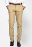 Mr Button Beige Cotton Trouser Men