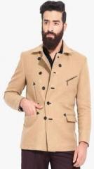 Mr Button Beige Solid Blazer men