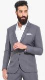 Mr Button Grey Solid Blazer men