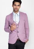 Mr Button Lavender Linen Blazer Men