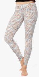 Mystere Paris Grey Printed Legging women