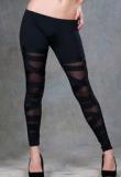 N-gal Black Solid Legging Women