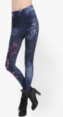 N-gal Floral Lady Print Leggings women