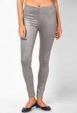 N-Gal Grey Solid Legging Women