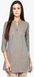 Nanni Grey Printed Tunic women