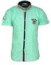 Napoleon Green Casual Shirt Boys