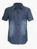 Naughty Ninos Blue Casual Shirt Boys