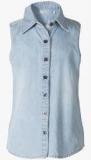 Naughty Ninos Light Blue Casual Top Girls