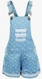 Naughty Ninos Light Blue Dungarees Girls