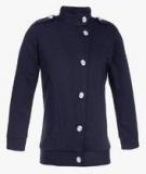 Naughty Ninos Navy Blue Sweat Jacket Boys