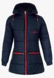 Naughty Ninos Navy Blue Winter Jacket Girls