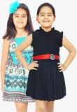 Naughty Ninos Pack Of 2 Multicoloured Ed Party Dress Girls