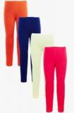 Naughty Ninos Pack Of 4 Multicoloured Leggings girls