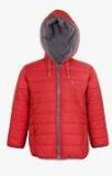 Naughty Ninos Red Striped Lightweight Puffer Jacket Boys