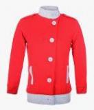 Naughty Ninos Red Sweat Jacket Girls