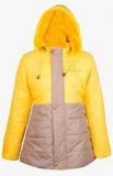 Naughty Ninos Yellow Winter Jacket Girls