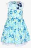 Nauti Nati Aqua Blue Casual Dress girls