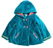 Nauti Nati Aqua Blue Winter Jacket girls