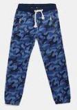 Nauti Nati Blue Printed Trouser Boys