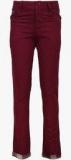 Nauti Nati Maroon Jeans Boys