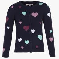 Nauti Nati Navy Blue Cardigan girls