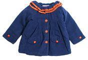 Nauti Nati Navy Blue Winter Jacket Girls