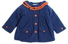 Nauti Nati Navy Blue Winter Jacket girls